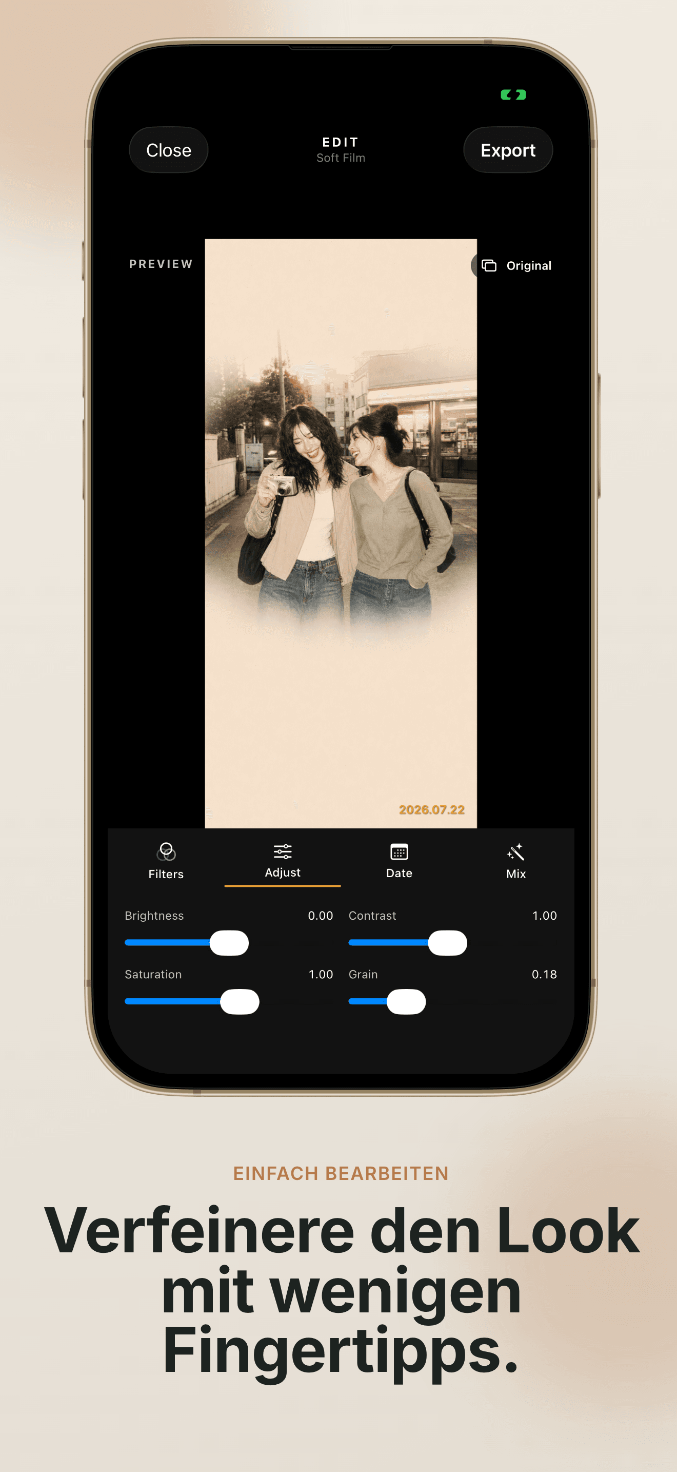 App screenshot