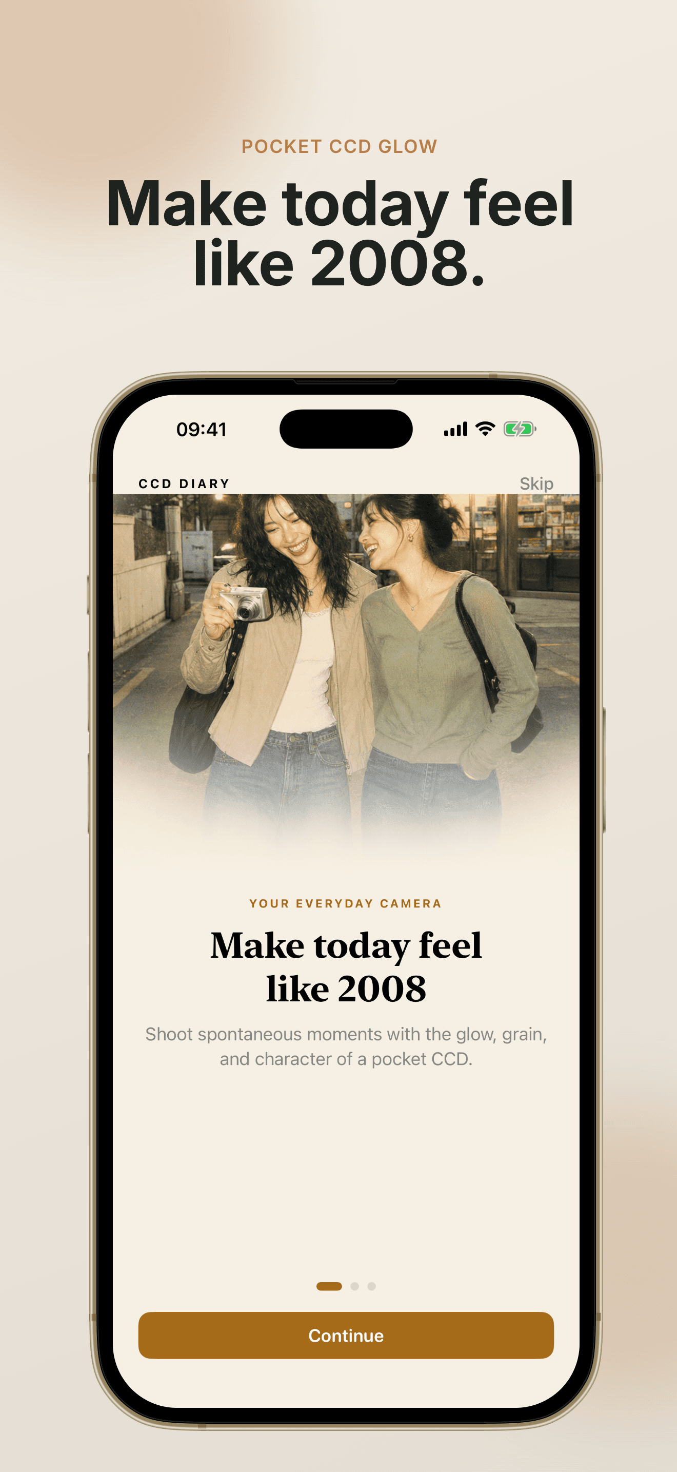 CCD Diary: Vintage Camera app screenshot