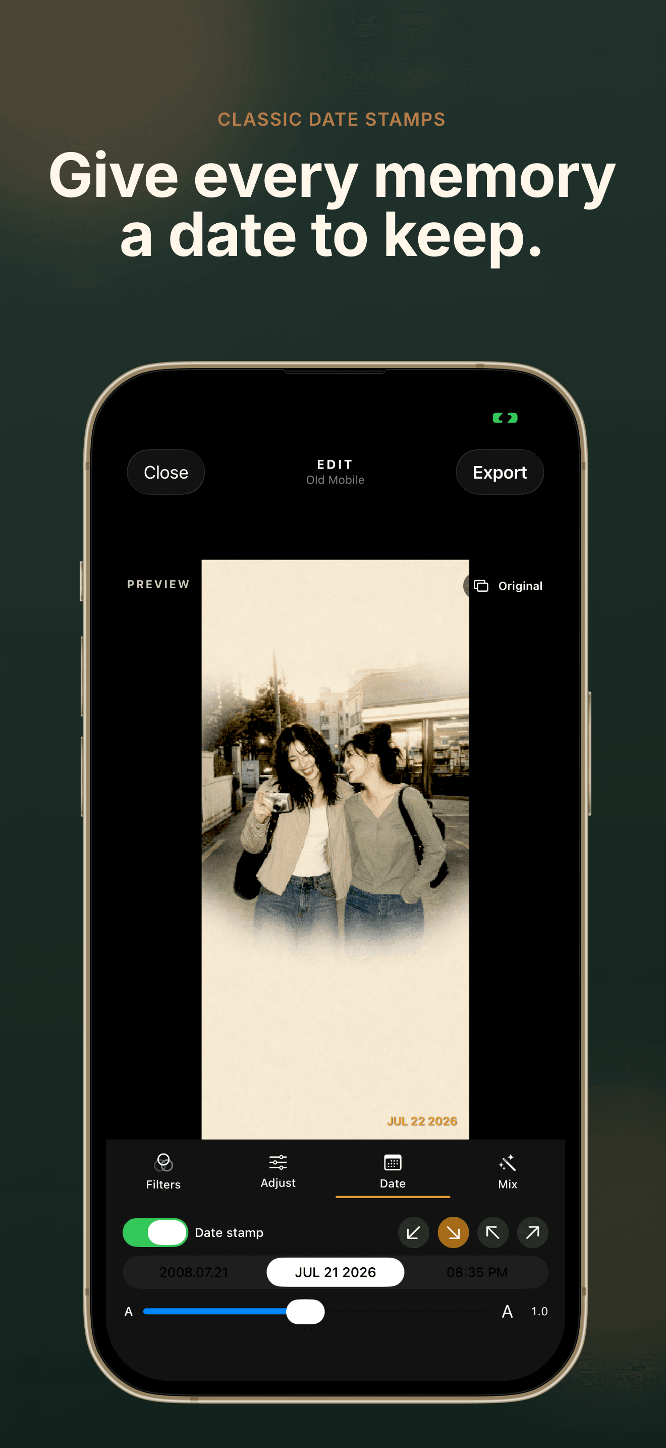 CCD Diary: Vintage Camera app screenshot