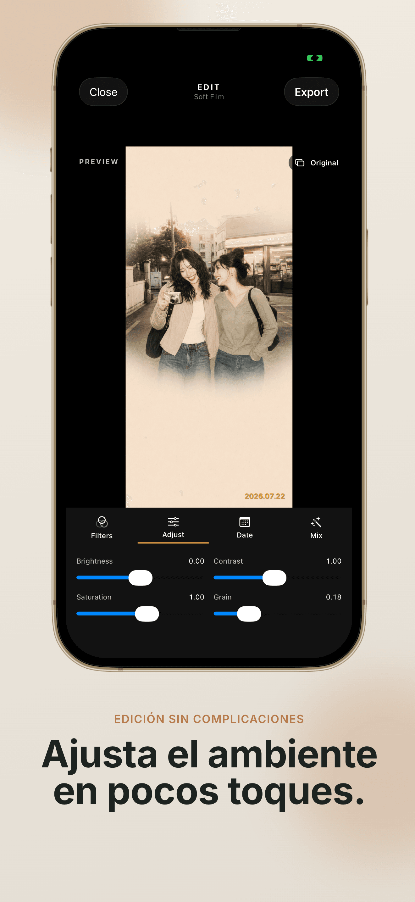 App screenshot