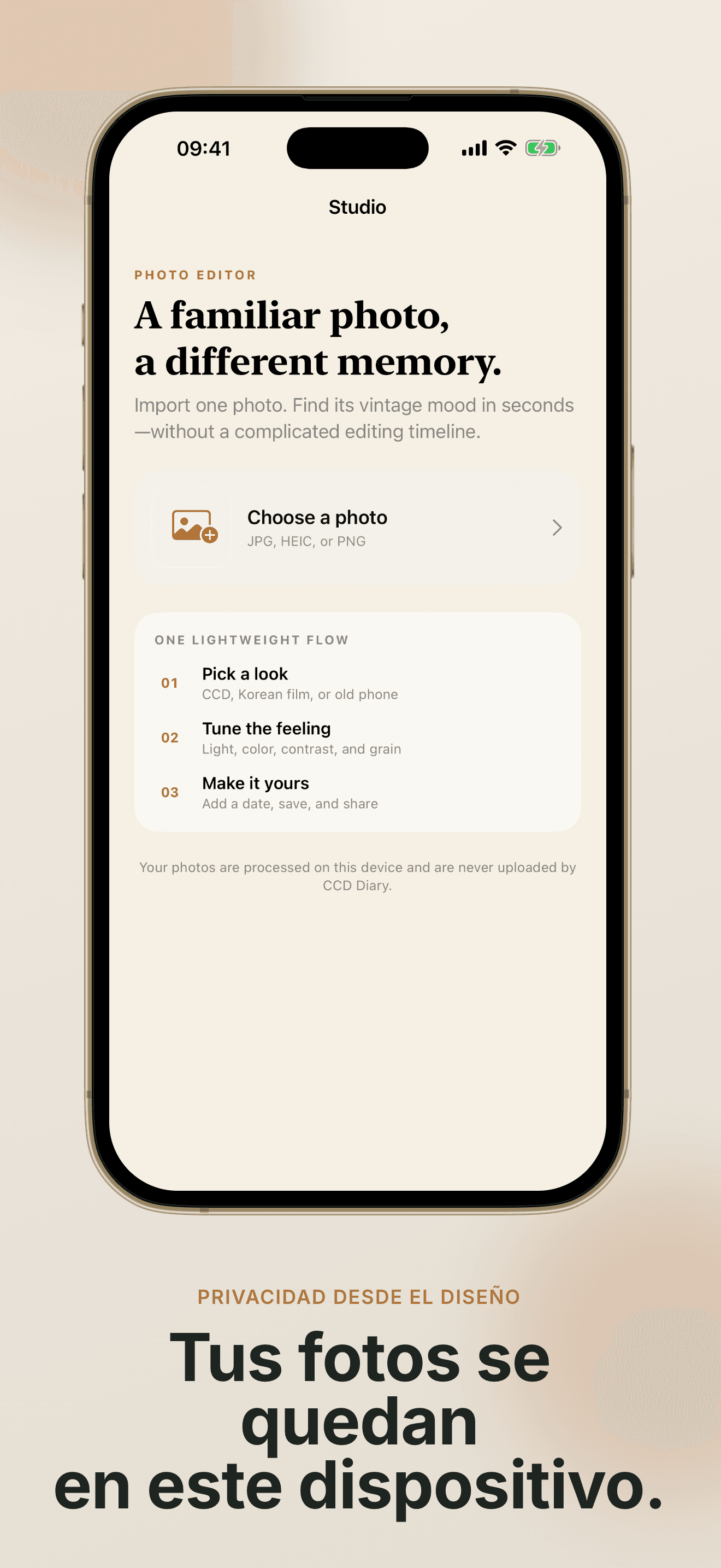 App screenshot