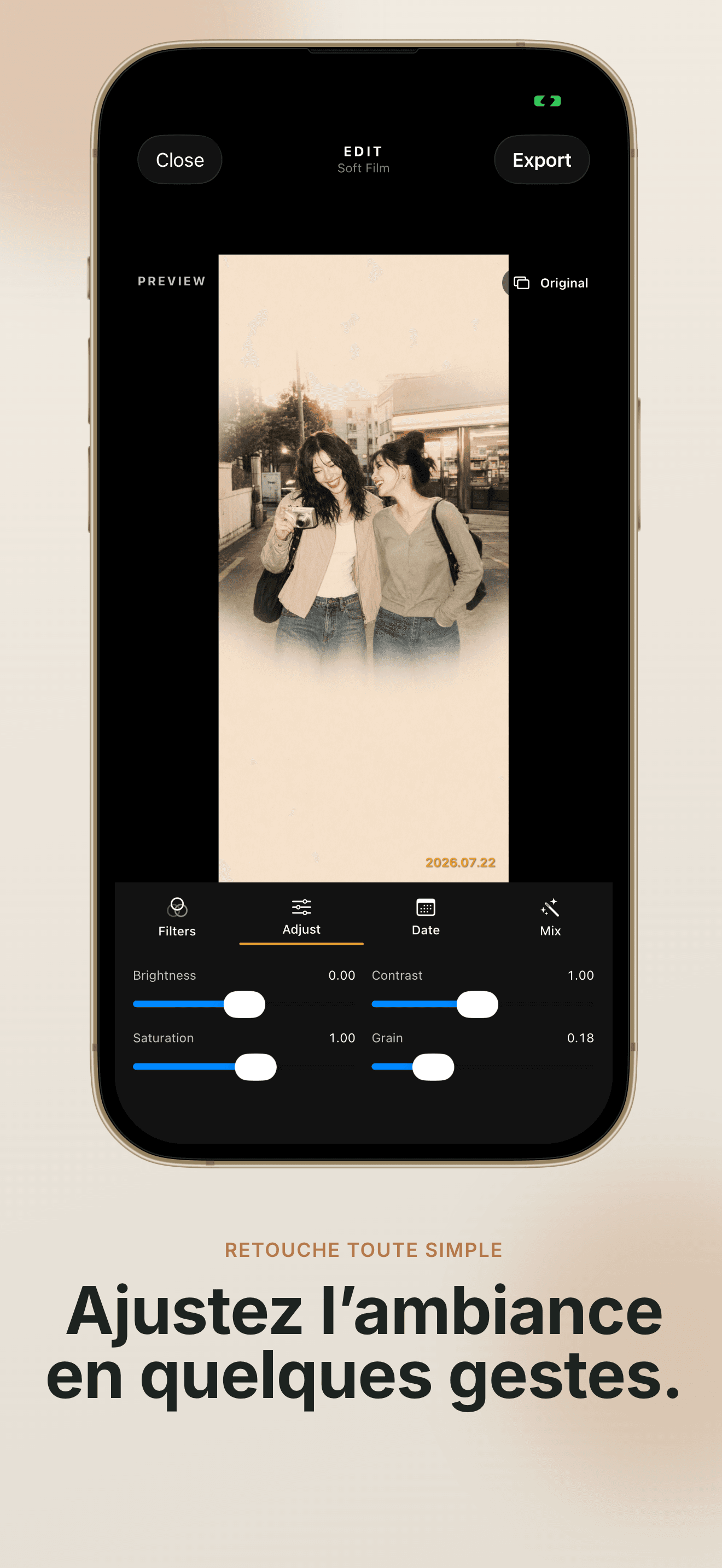 App screenshot