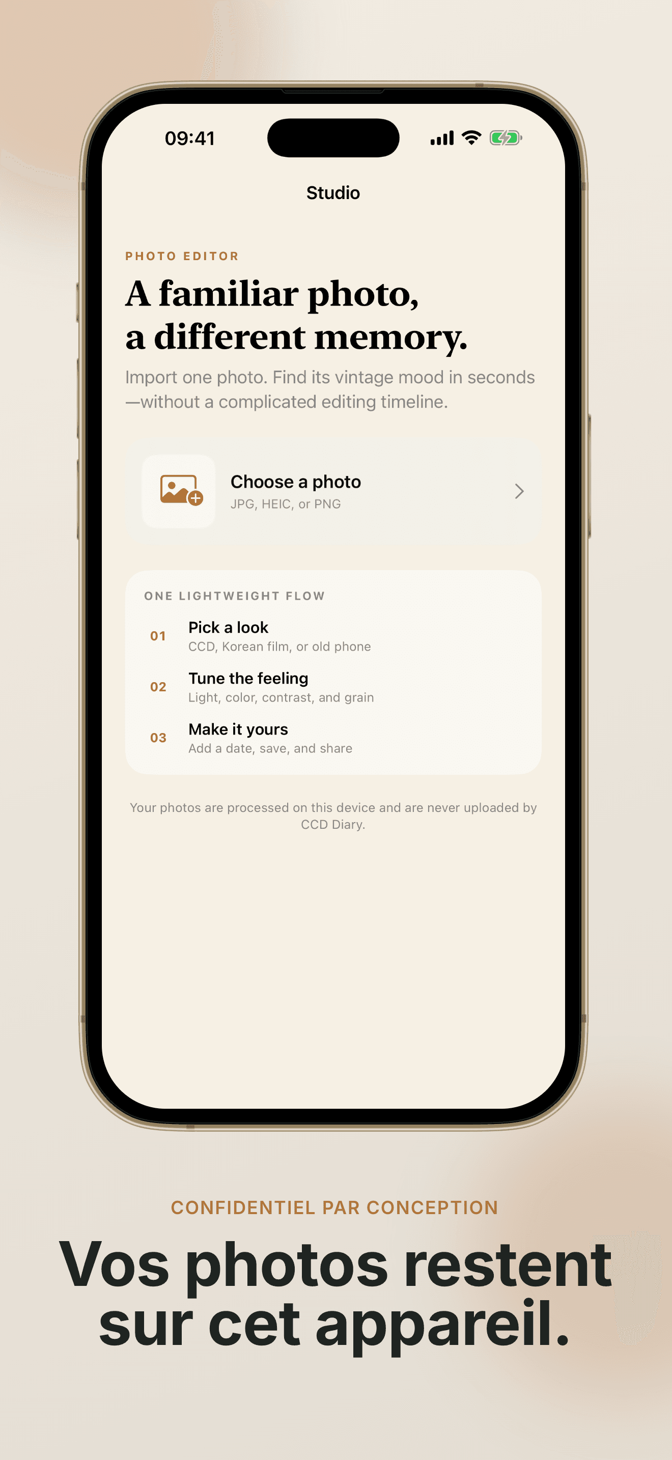 App screenshot