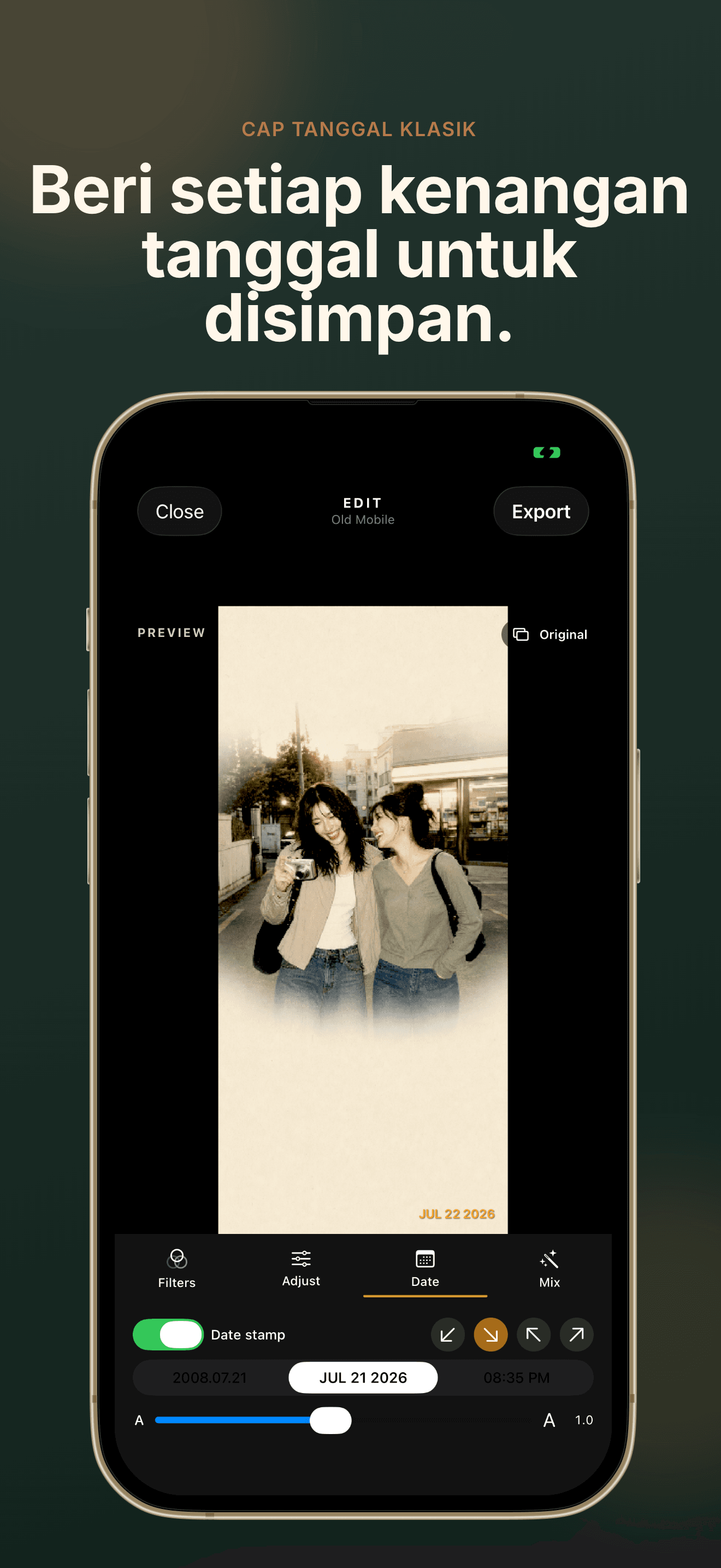 App screenshot